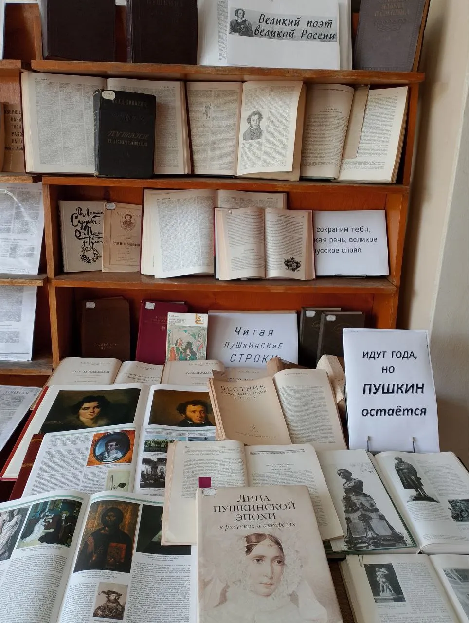  Книжно-иллюстративная выставка «Великий поэт Великой России»